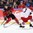 BUFFALO, NEW YORK - JANUARY 4: Canada's Michael McLeod #20 skates with the puck while the Czech Republic's Libor Hajek #3 defends during semifinal round action at the 2018 IIHF World Junior Championship. (Photo by Matt Zambonin/HHOF-IIHF Images)

